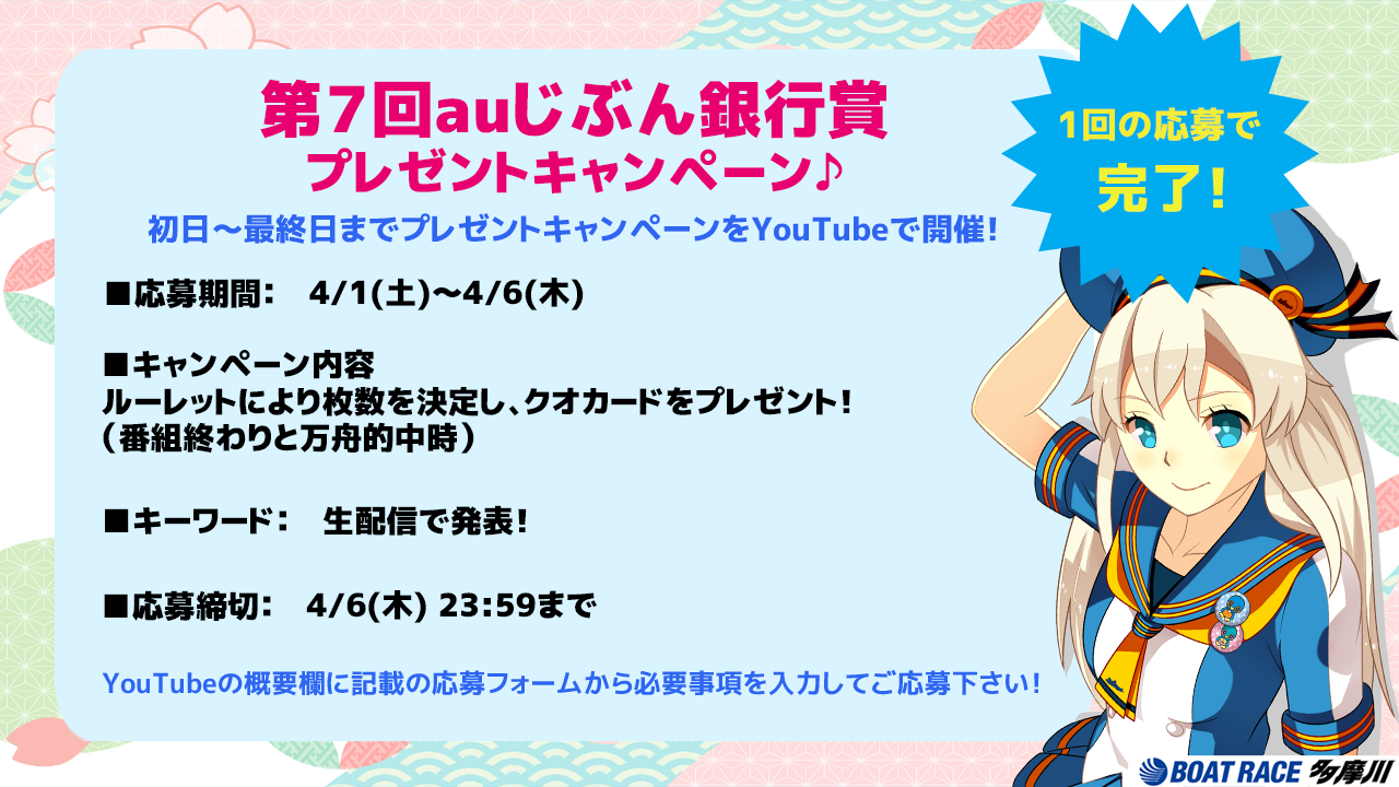 第7回auじぶん銀行賞