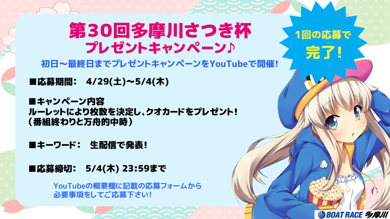 第３０回多摩川さつき杯